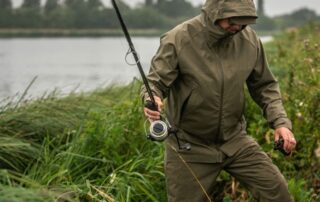 Waterproof fishing jacket